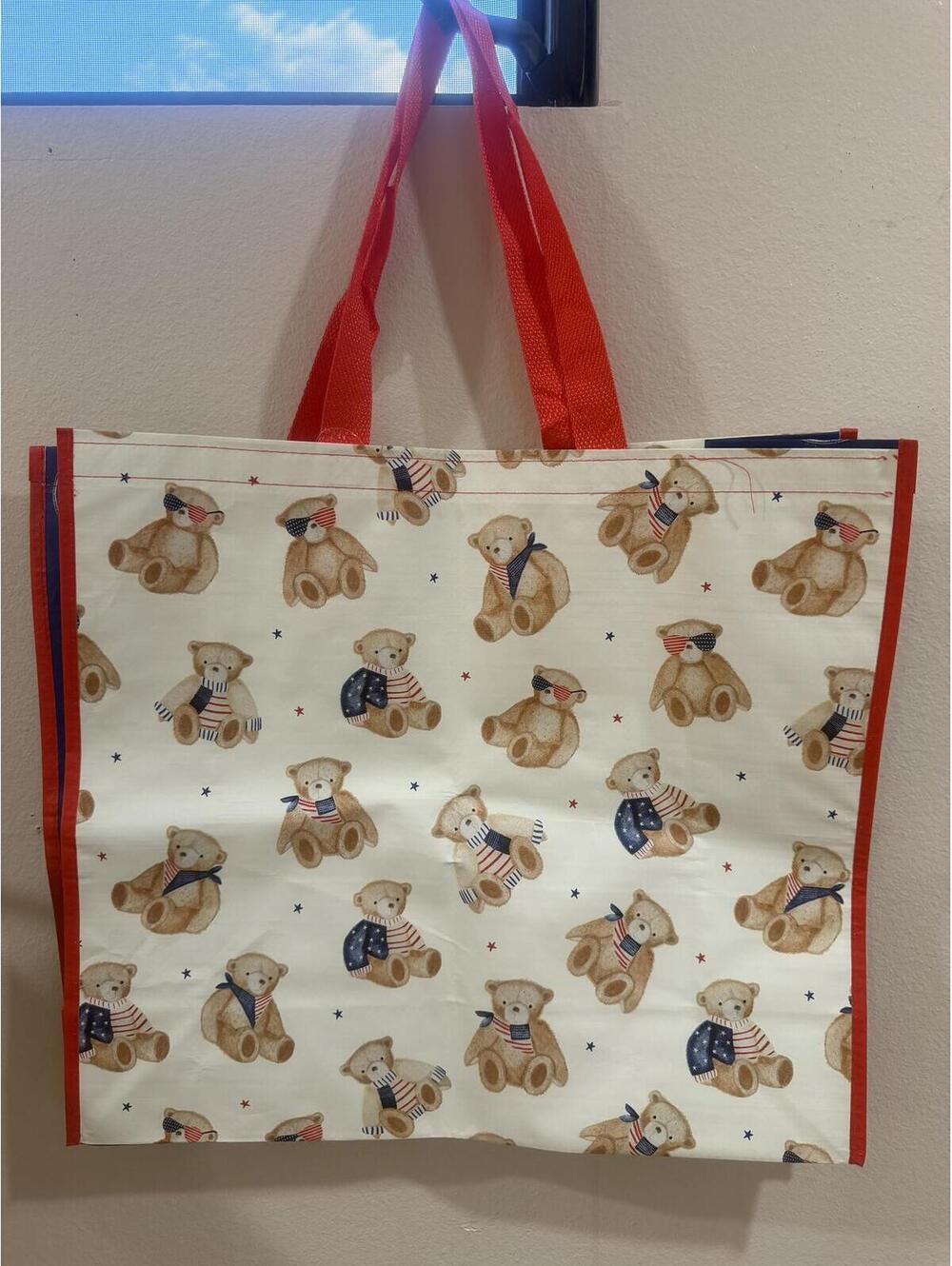 NWT TJ MAXX- American Teddy Bears - Tote Eco Bag